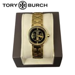 美品TORY BURCH ゴールド時計 交換用ストラップ付き トリーバーチ 腕時計 TORYBURCH ベルト アップル ウォッチ