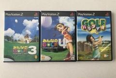 【PS2】みんなのGOLF3.4 ゴルフパラダイスDX ゴルフ　スポーツ