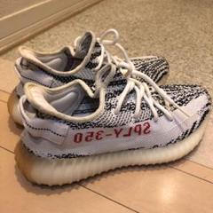 アディダス イージーブースト350 V2 ゼブラ US7/25cm