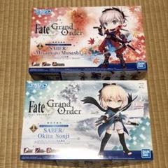 【送料込み】ぷちりっつFGOセイバー宮本武蔵 沖田総司セット