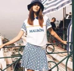 マルボンmalbon ゴルフ レディース ポロシャツ スカート 上下2点セット