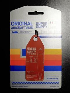 スーパーグッピー Aviationtag 朱色 スーパーグッピー Aviationtag 朱色 - メルカリ