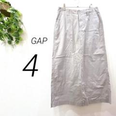 【1489】 GAP タイトスカート　グレー　シンプル　カジュアル　春夏