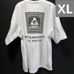 gerry オーバーサイズ Tシャツ ペイズリー柄