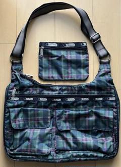 LESPORTSAC レスポートサック ショルダーバッグ グリーンチェック