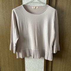 美品 ニナリッチ NINA RICCI カシミヤ シルク シースルーヘム ニット NINA RICCI - 美品 ニナリッチ NINA RICCI カシミヤ シルク