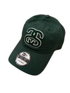 【グアム正規店購入】Stussy ニューエラ　グリーンキャップ サイズ調整可能 グアム正規店購入】Stussy ニューエラグリーンキャップ サイズ