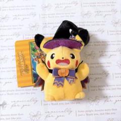 お顔厳選　USJ ポケモンハロウィン　ピカチュウ　ぬいぐるみ USJ ピカチュウ DJ ハロウィンぬいぐるみ