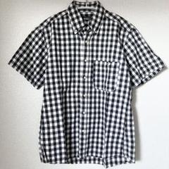 BEAMS ビームス　シャツ　チェック　ギンガムチェック　メンズ　半袖