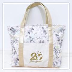 TDS20周年タイム・トゥ・シャイン! トートバッグ Amazon.co.jp: ミッキー＆フレンズ トートバッグ 20周年 【東京