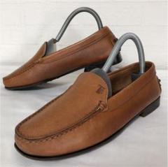 107★ TOD'S トッズ レザー モカシン ドライビングシューズ ブラウン