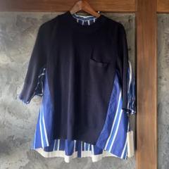 爆売り！ シャツ ニット sacai 新品タグつき トップス メルカリ - トップス