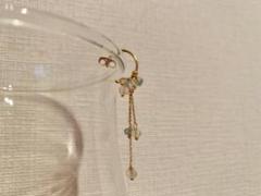 めろんくりーむ様用　【sweet pea】スイートピー K18YG ピアス Sweet Pea | Items - Necklaces | Halo H.P.FRANCE BIJOUX