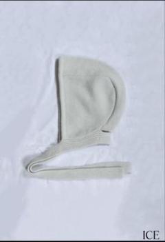 帽子 Little suzie  wool bonnet joha-grey-wool-silk-baby-