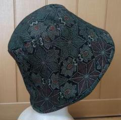 バケットハット　帽子　ハンドメイド　リバーシブル