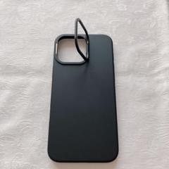 iPhone16ProMax 用 ケース ワイヤレス充電対応黒 ブラック