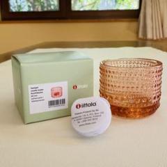 未使用　 Kivi 60mm  廃盤色サーモンピンク 未使用 iittala Kivi 60mm 廃盤色サーモンピンク