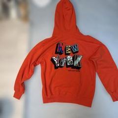 AVIREX NEW YORK パーカー Mサイズ オレンジ