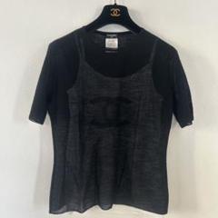 CHANEL ニット シースルーニット サイズ 42 フランス製