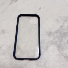 iPhone13 専用 ケース カバー 軽量 TPU+PC 耐衝撃吸収　青