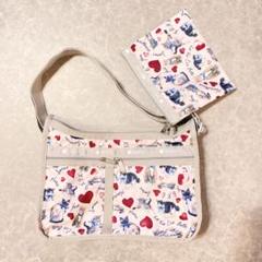 LESPORTSAC 長財布　アムールハート　猫 LESPORTSAC 長財布アムールハート猫