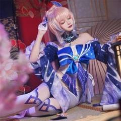 原神　コスプレ　珊瑚宮心海　武器　新品未使用 原神 コスプレ 珊瑚宮心海 さんごのみやここみ 不滅の月華 法具
