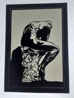 ハンドメイド切り絵1　彫像風