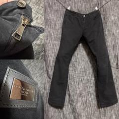 DOLCE&GABBANA ストレッチ　スリムコーデュロイ　ブラックパンツ　黒