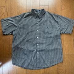 【Ralph Lauren】半袖シャツ ストライプ XL