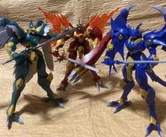 魔法騎士レイアース/プラモデル完成品/MODEROIDセット/現状品・ジャンク品のサムネイル