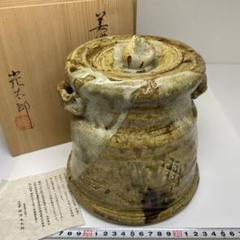 谷本光生　伊賀焼　水指/茶道具/水指/古伊賀　コレクション/三田窯　水指 谷本光生 伊賀焼 水指/茶道具/水指/古伊賀 コレクション/三田窯 水指