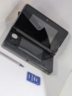 Nintendo 3DS 本体 コスモブラック SDカード付き