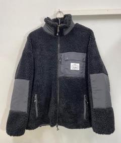 POLeR(ポーラー)『JACQUARD SHERPA JACKET』BLACK