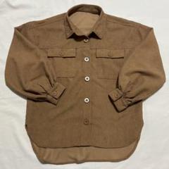 repipi armarioオーバーサイズコーデュロイシャツ S 140cm