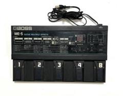 BOSS ME-5 ギターマルチエフェクター 1988年発売でBOSS初のマルチエフェクターME-5と先週発売された