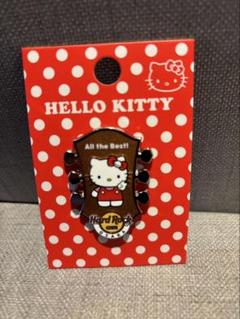 ハードロックカフェ　大阪限定　キティー　ピンバッジ