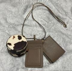 WORLD ワールド リングショルダーマルチバッグ 3連 ショルダーバッグ