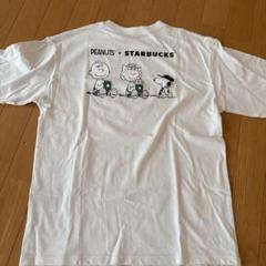 Starbucks Coffee - スターバックス PEANUTS オーバーサイズTシャツ S-M ２枚セット Starbucks Coffee - スタバ [オンラインストア限定]Tシャツ