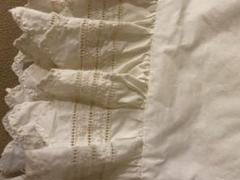 新品未使用ラルフローレンホーム<アイレットフリル付>フラットシーツ RALPH LAUREN HOMEの寝具・ベッド・ルームウェア | ホーム