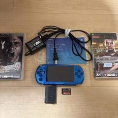 PSP本体 + ゲームソフト2本 + 充電器セット