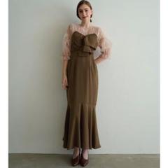 スーツ・フォーマル・ドレス acka sheer puff dress sheer puff dress – Acka online store