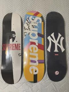 Supreme スケートボードデッキ 3点セット SUPREME スケボーデッキ3本セット新品
