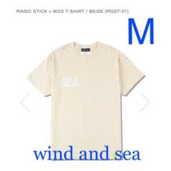 MAGIC STICK × WIND AND SEA Tシャツ BEIGE