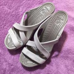 廃盤品 希少 crocs クロックス サイプラス W9(24.5〜25cm相当