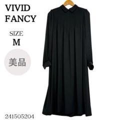 VIVID FANCY 森英恵 VIVID FANCY ハナエモリ ブラック フォーマル シフォン