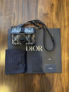 Dior ボディバッグ CDダイヤモンド　ネイビーブルー　美品　レア