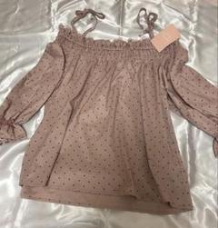 【新品タグ付き】honey cinnamon ブラウス　ピンク　フリル