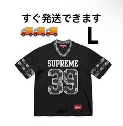 Supreme Bandana Football Jersey "Black"のサムネイル