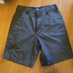 stussy made in USAダークグレー ショートパンツ 刺繍ロゴ付き