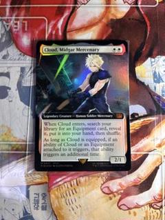 MTG FF ミッドガルの傭兵、クラウド 拡張foil 英語 FOIL)ミッドガルの傭兵、クラウド/Cloud, Midgar Mercenary